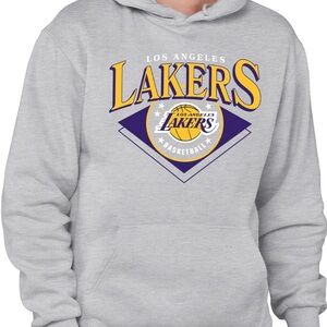 NBA Los Angeles Lakers Gray Hoodie
